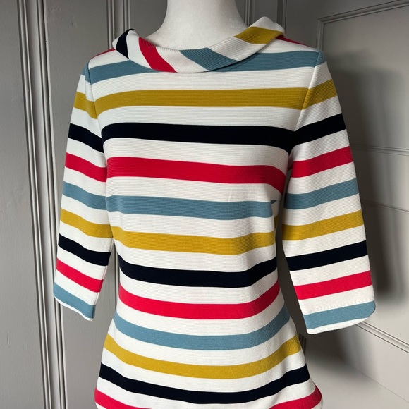 Boden Multicolor Striped Blouse - Picture 2 of 14